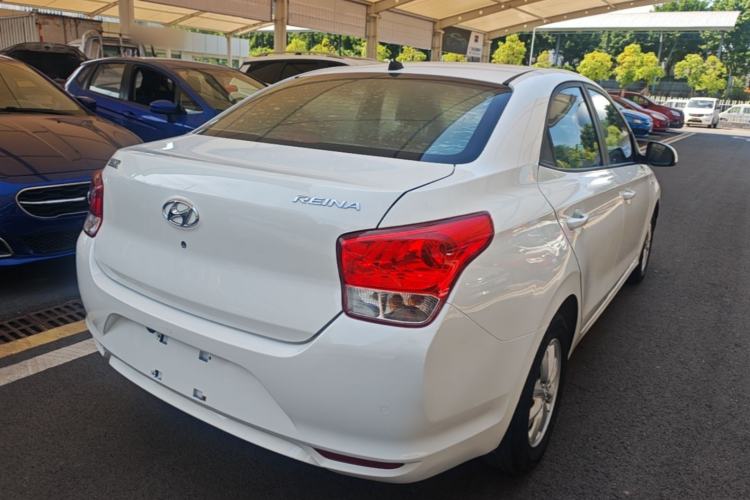 Used Hyundai Verna (older generation) 2017 1.4L Automatic YueXiang Edition China VI Standard Rear Right 45 Deg