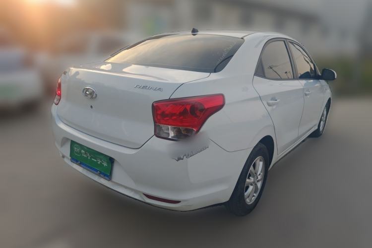 Used Hyundai Verna (older generation) 2017 1.4L Manual Huancai Edition China V Standard Rear Right 45 Deg