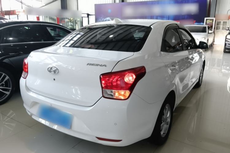 Used Hyundai Verna (older generation) 2017 1.4L Automatic YueXiang Edition China VI Standard Rear Right 45 Deg