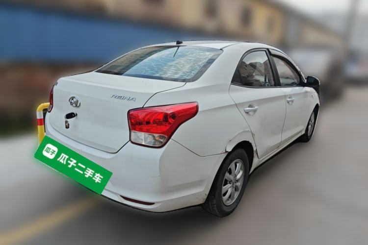 Used Hyundai Verna (older generation) 2017 1.4L Manual Huancailian Connected Version China V Standard Rear Right 45 Deg