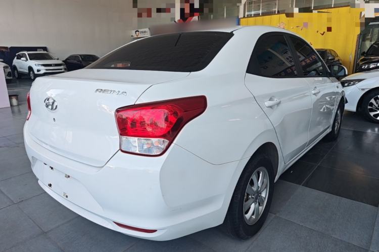 Used Hyundai Verna (older generation) 2017 1.4L Manual Huancai Edition China VI Rear Right 45 Deg