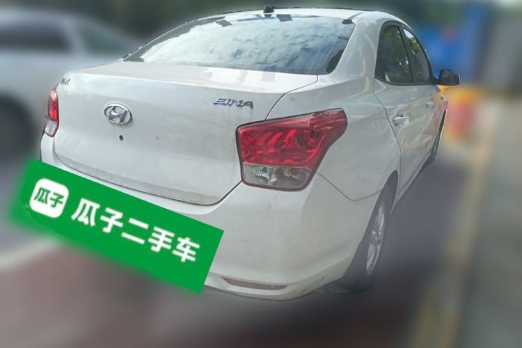 Used Hyundai Verna (older generation) 2017 1.4L Manual Huancai Edition China V Standard Rear Right 45 Deg