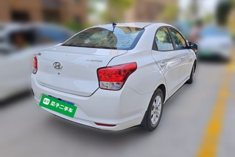 Used Hyundai Verna (older generation) 2017 1.4L Manual Refreshed Version China VI Standard Rear Right 45 Deg