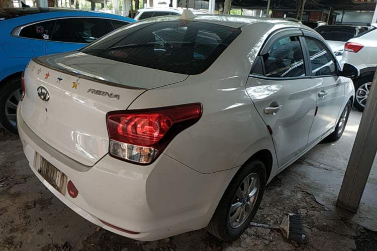 Used Hyundai Verna (older generation) 2017 1.4L Manual Huancai Edition China V Standard Rear Right 45 Deg