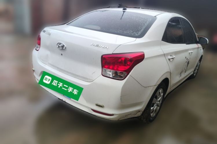Used Hyundai Verna (older generation) 2017 1.4L Manual Refreshed Version China VI Standard Rear Right 45 Deg