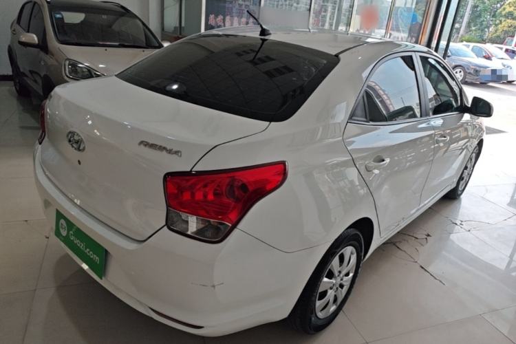 Used Hyundai Verna (older generation) 2017 1.4L Manual Refreshed Version China V Standard Rear Right 45 Deg