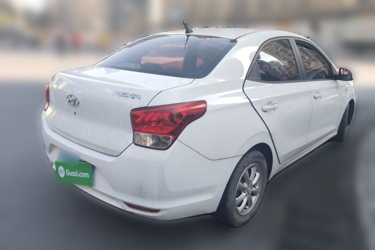 Used Hyundai Verna (older generation) 2017 1.4L Manual Huancailian Connected Version China V Standard Rear Right 45 Deg