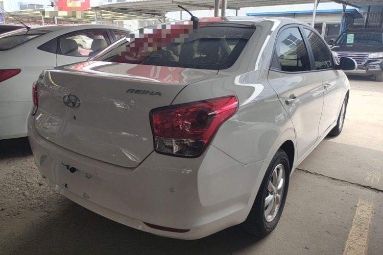 Used Hyundai Verna (older generation) 2017 1.4L Manual Huancai Edition China V Standard Rear Right 45 Deg