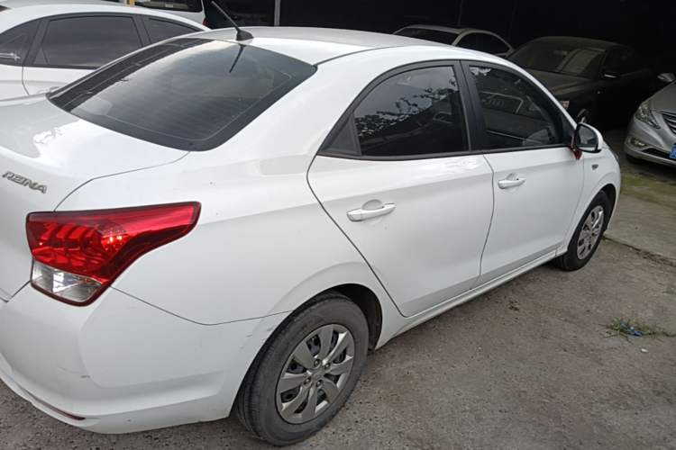 Used Hyundai Verna (older generation) 2017 1.4L Manual Refreshed Version China VI Standard Rear Right 45 Deg