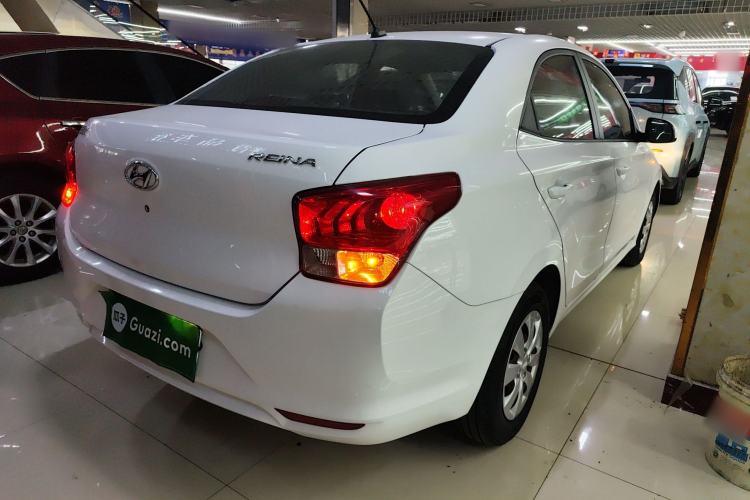 Used Hyundai Verna (older generation) 2017 1.4L Manual Refreshed Version China V Standard Rear Right 45 Deg