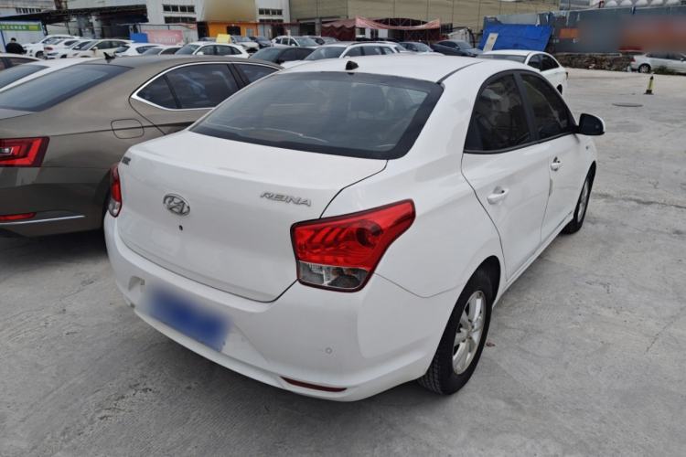 Used Hyundai Verna (older generation) 2017 1.4L Automatic YueXiang Edition China V-standard Rear Right 45 Deg