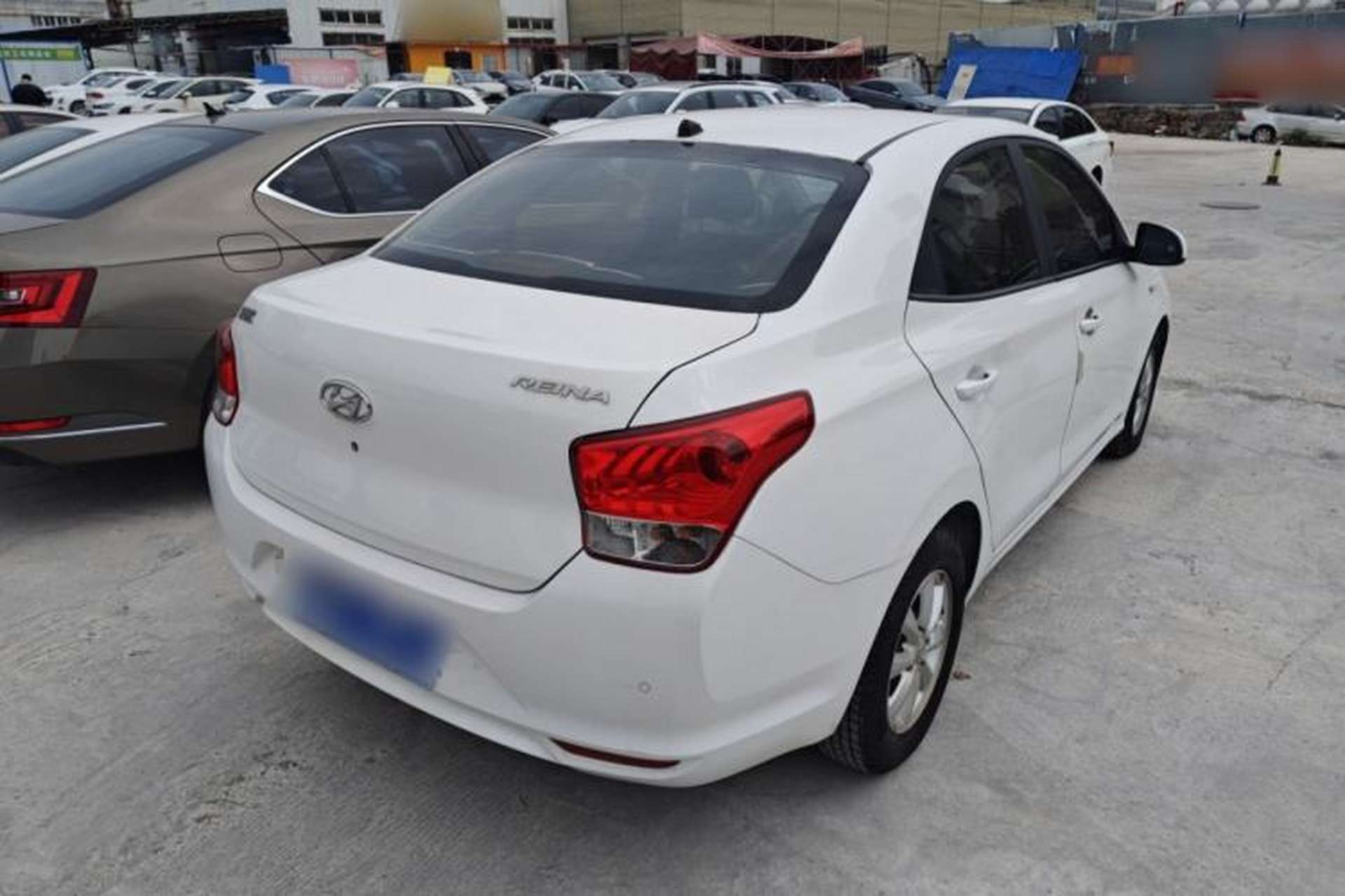 Used Hyundai Verna (older generation) 2017 1.4L Automatic YueXiang Edition China V-standard Rear Right 45 Deg
