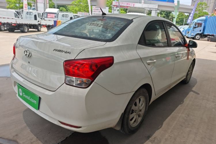 Used Hyundai Verna (older generation) 2017 1.4L Manual Huancai Edition China V Standard Rear Right 45 Deg