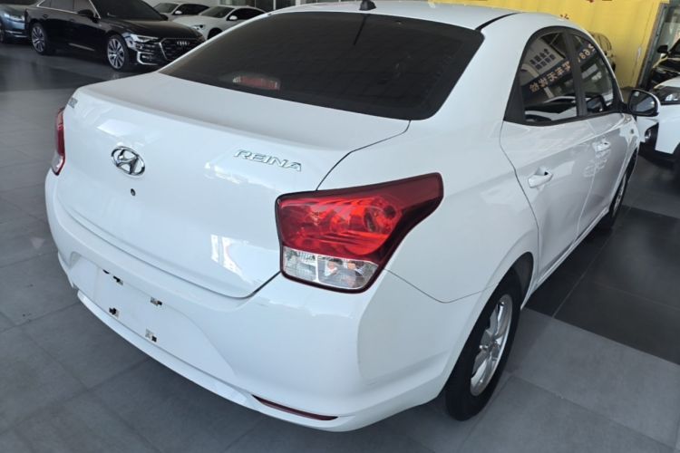 Used Hyundai Verna (older generation) 2017 1.4L Manual Huancai Edition China VI Rear Right 45 Deg