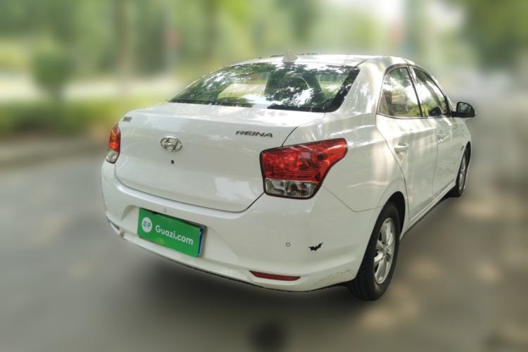 Used Hyundai Verna (older generation) 2017 1.4L Automatic YueXiang Connected Version China V Standard Rear Right 45 Deg