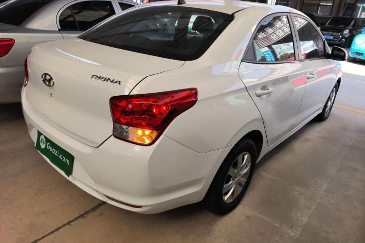 Used Hyundai Verna (older generation) 2017 1.4L Manual Refreshed Version China V Standard Rear Right 45 Deg