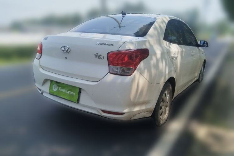 Used Hyundai Verna (older generation) 2017 1.4L Manual Huancai Edition China V Standard Rear Right 45 Deg