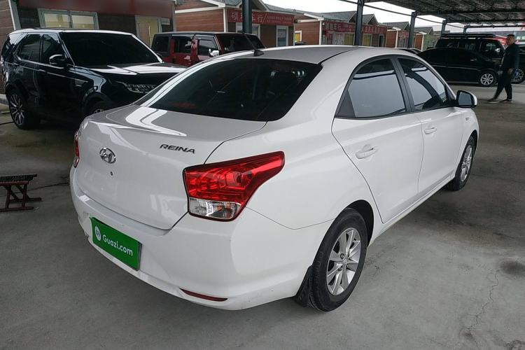 Used Hyundai Verna (older generation) 2017 1.4L Manual Refreshed Version China VI Standard Rear Right 45 Deg