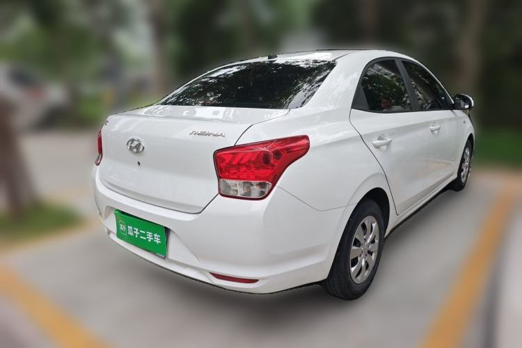 Used Hyundai Verna (older generation) 2017 1.4L Manual Refreshed Version China V Standard Rear Right 45 Deg