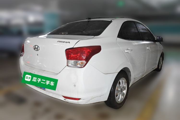 Used Hyundai Verna (older generation) 2017 1.4L Automatic YueXiang Edition China V-standard Rear Right 45 Deg
