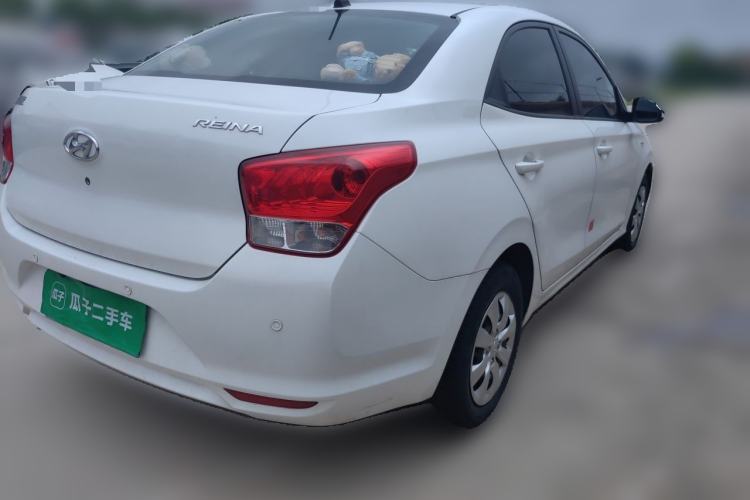 Used Hyundai Verna (older generation) 2017 1.4L Manual Refreshed Version China V Standard Rear Right 45 Deg