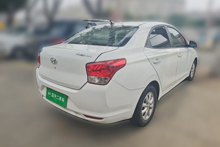 Used Hyundai Verna (older generation) 2017 1.4L Manual Huancai Edition China V Standard Rear Right 45 Deg