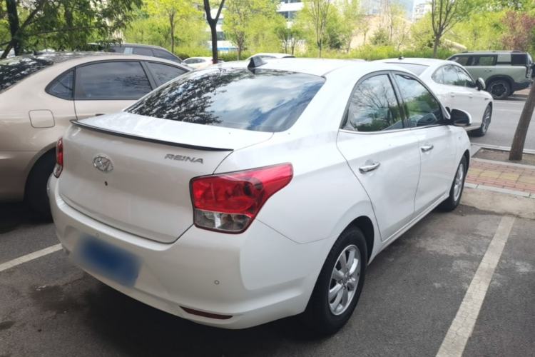 Used Hyundai Verna (older generation) 2017 1.4L Automatic YueXiang Edition China V-standard Rear Right 45 Deg