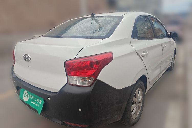 Used Hyundai Verna (older generation) 2017 1.4L Manual Huancai Edition China V Standard Rear Right 45 Deg