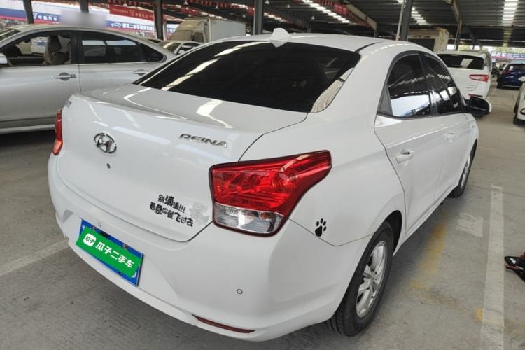 Used Hyundai Verna (older generation) 2017 1.4L Automatic YueXiang Edition China V-standard Rear Right 45 Deg