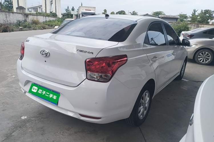 Used Hyundai Verna (older generation) 2017 1.4L Automatic YueXiang Edition China VI Standard Rear Right 45 Deg