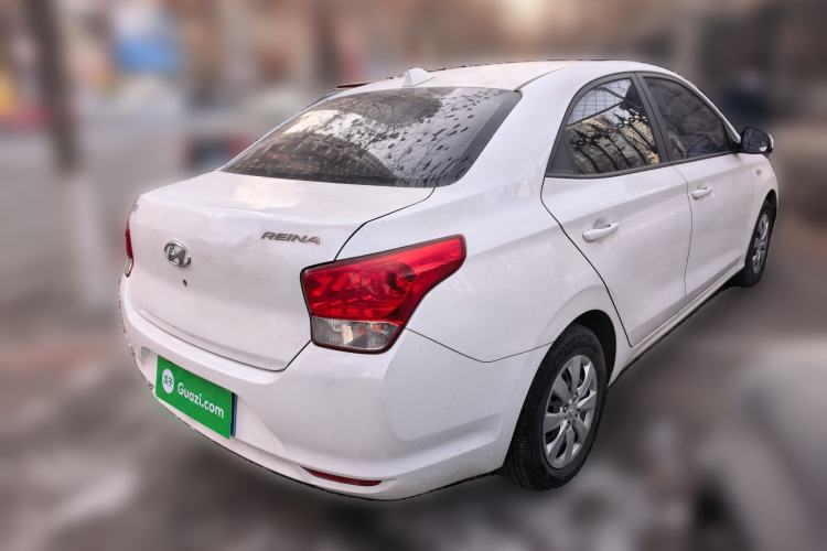 Used Hyundai Verna (older generation) 2017 1.4L Manual Refreshed Version China V Standard Rear Right 45 Deg