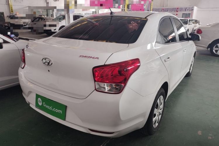 Used Hyundai Verna (older generation) 2017 1.4L Manual Refreshed Version China V Standard Rear Right 45 Deg