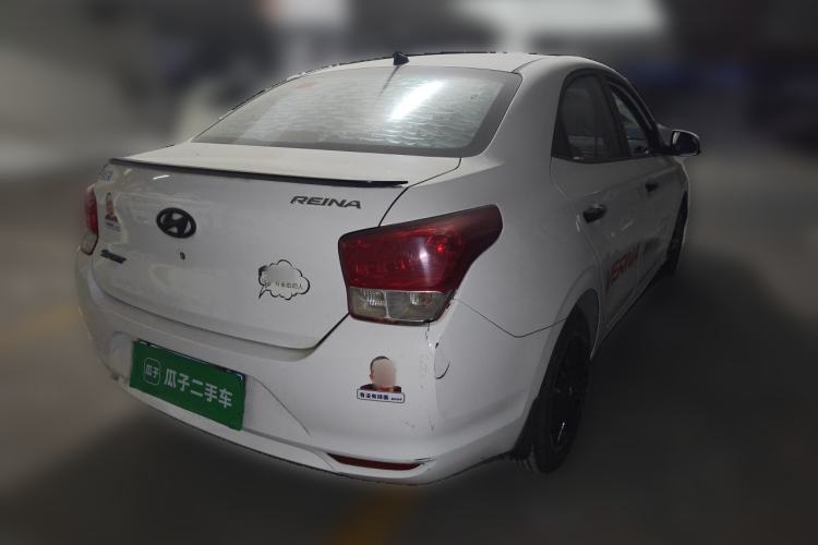 Used Hyundai Verna (older generation) 2017 1.4L Manual Refreshed Version China V Standard Rear Right 45 Deg