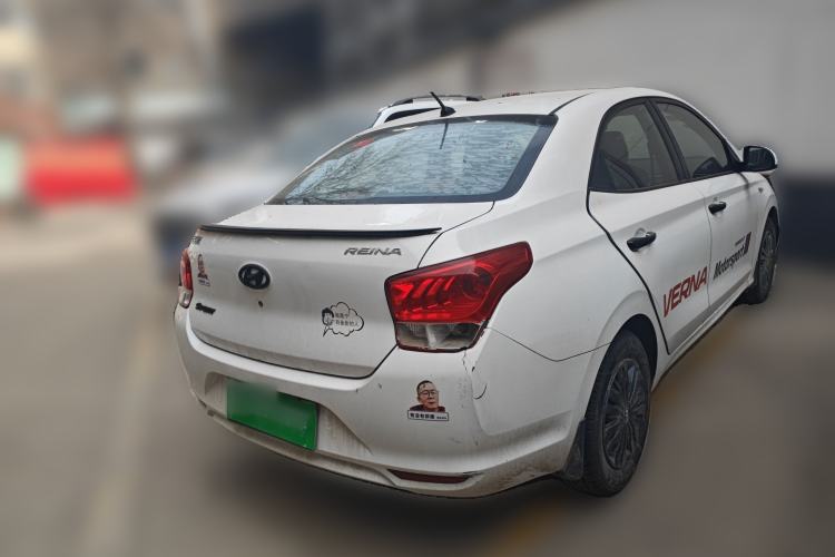 Used Hyundai Verna (older generation) 2017 1.4L Manual Refreshed Version China V Standard Rear Right 45 Deg