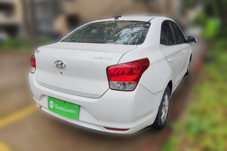 Used Hyundai Verna (older generation) 2017 1.4L Manual Colorful Skyroof Version China V Standard Rear Right 45 Deg