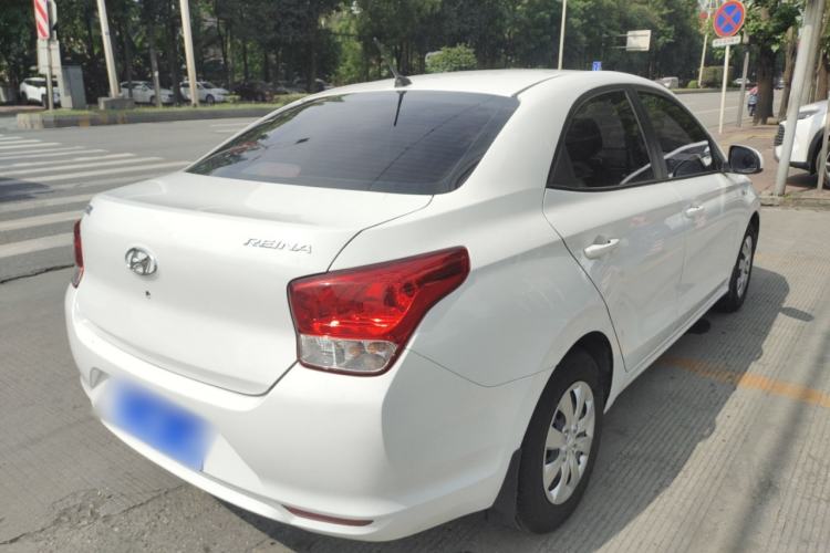 Used Hyundai Verna (older generation) 2017 1.4L Manual Refreshed Version China VI Standard Rear Right 45 Deg