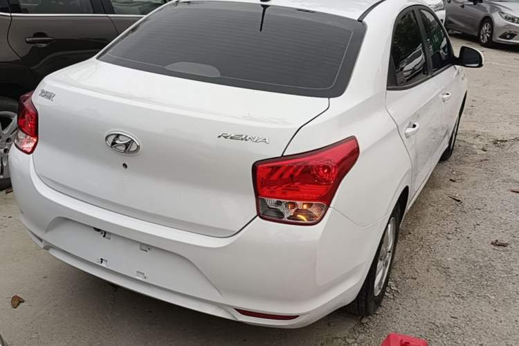 Used Hyundai Verna (older generation) 2017 1.4L Manual Huancai Edition China V Standard Rear Right 45 Deg