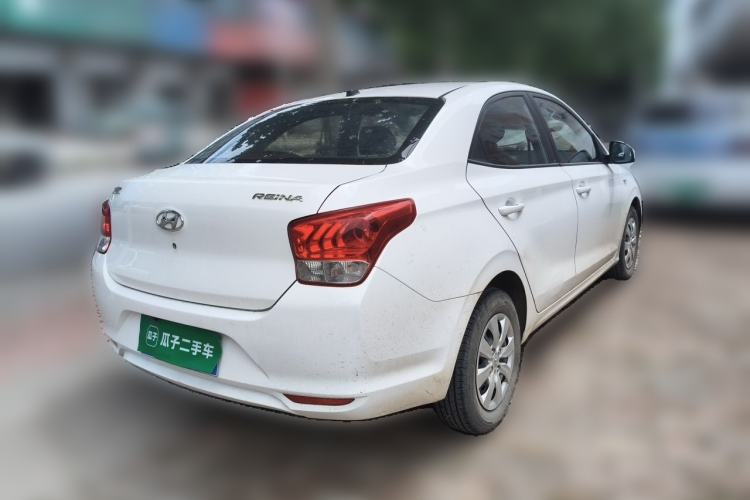 Used Hyundai Verna (older generation) 2017 1.4L Manual Refreshed Version China VI Standard Rear Right 45 Deg