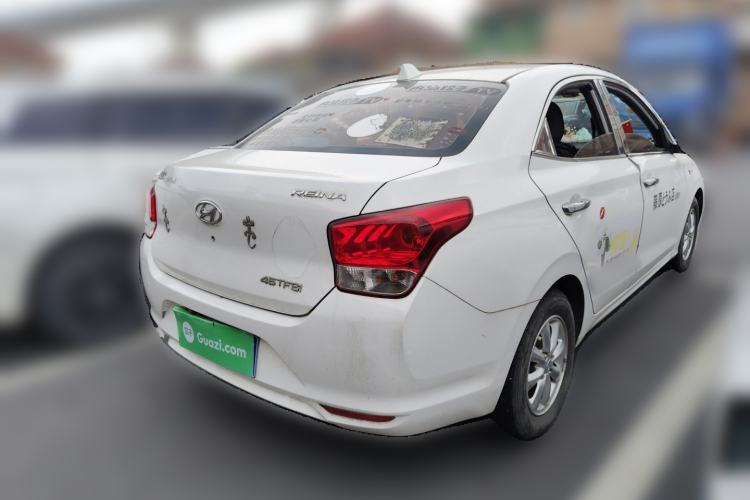 Used Hyundai Verna (older generation) 2017 1.4L Manual Colorful Skyroof Version China V Standard Rear Right 45 Deg