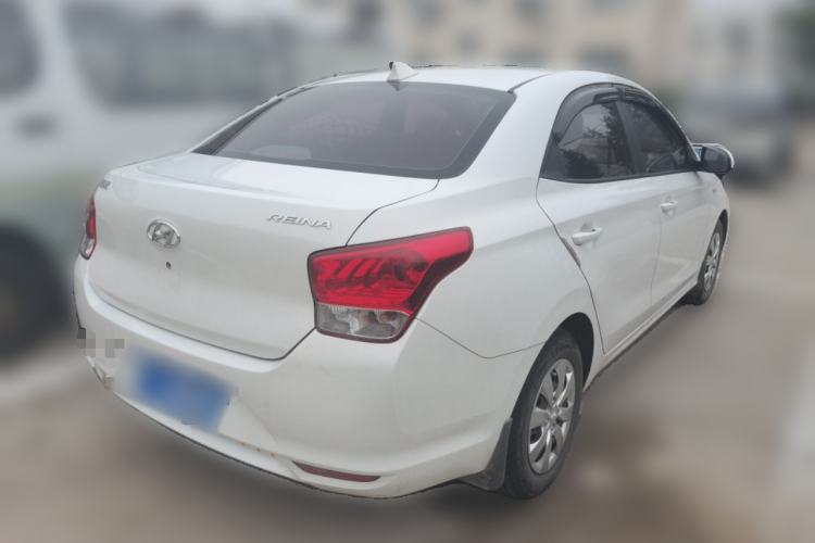 Used Hyundai Verna (older generation) 2017 1.4L Manual Refreshed Version China V Standard Rear Right 45 Deg