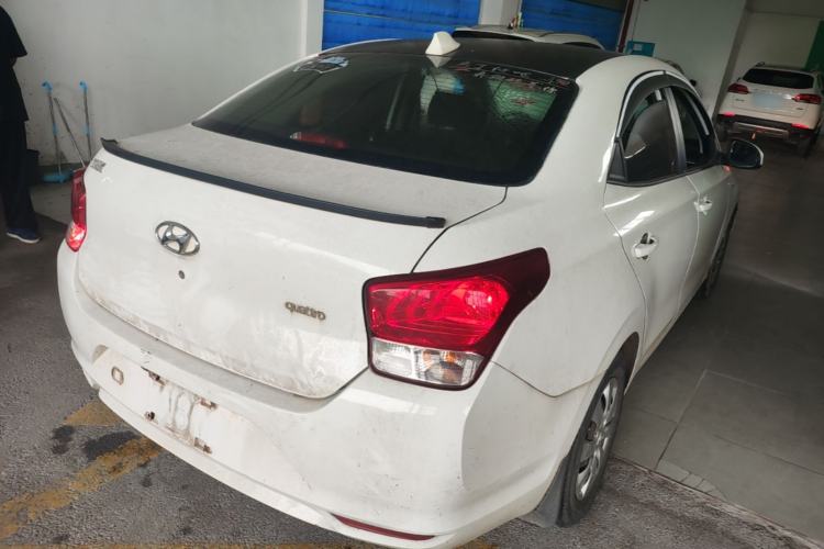 Used Hyundai Verna (older generation) 2017 1.4L Manual Refreshed Version China V Standard Rear Right 45 Deg