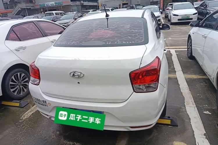 Used Hyundai Verna (older generation) 2017 1.4L Manual Huancai Edition China V Standard Rear