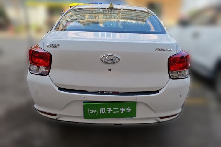 Used Hyundai Verna (older generation) 2017 1.4L Manual Huancai Connected Version China VI Rear
