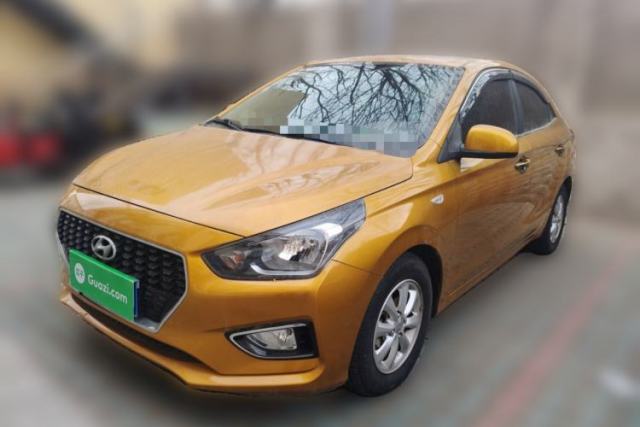 Used Hyundai Verna (older generation) 2017 1.4L Automatic YueXiang Edition China V-standard