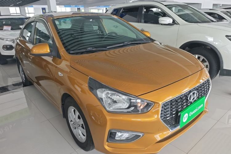 Used Hyundai Verna (older generation) 2017 1.4L Automatic YueXiang Edition China V-standard Front Right 45 Deg