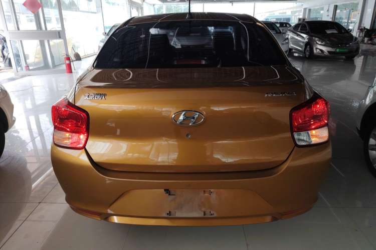 Used Hyundai Verna (older generation) 2017 1.4L Automatic YueXiang Edition China V-standard Rear