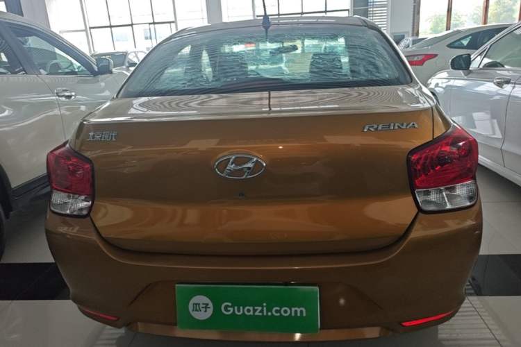 Used Hyundai Verna (older generation) 2017 1.4L Automatic YueXiang Edition China V-standard Rear