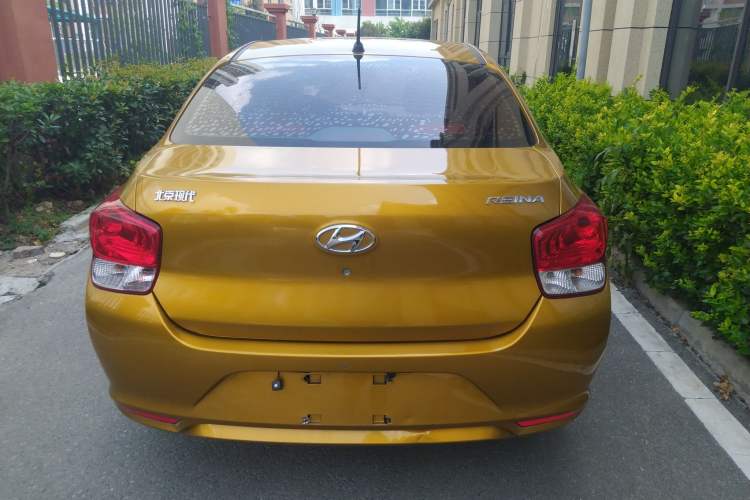 Used Hyundai Verna (older generation) 2017 1.4L Automatic YueXiang Edition China V-standard Rear