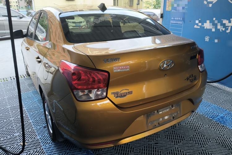 Used Hyundai Verna (older generation) 2017 1.4L Automatic YueXiang Edition China V-standard Rear Left 45 Deg