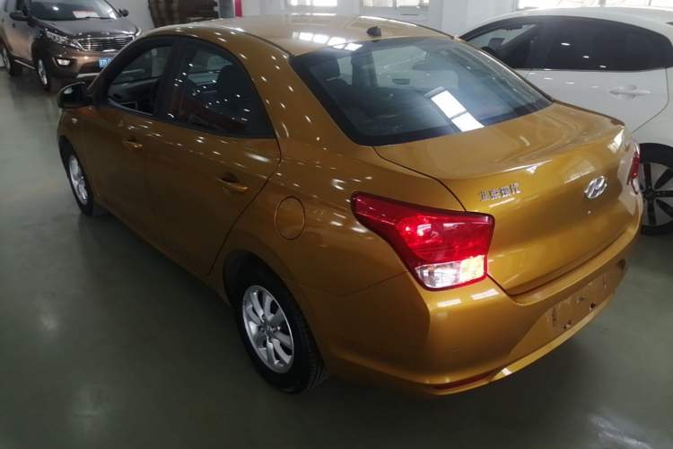Used Hyundai Verna (older generation) 2017 1.4L Automatic YueXiang Edition China V-standard Rear Left 45 Deg